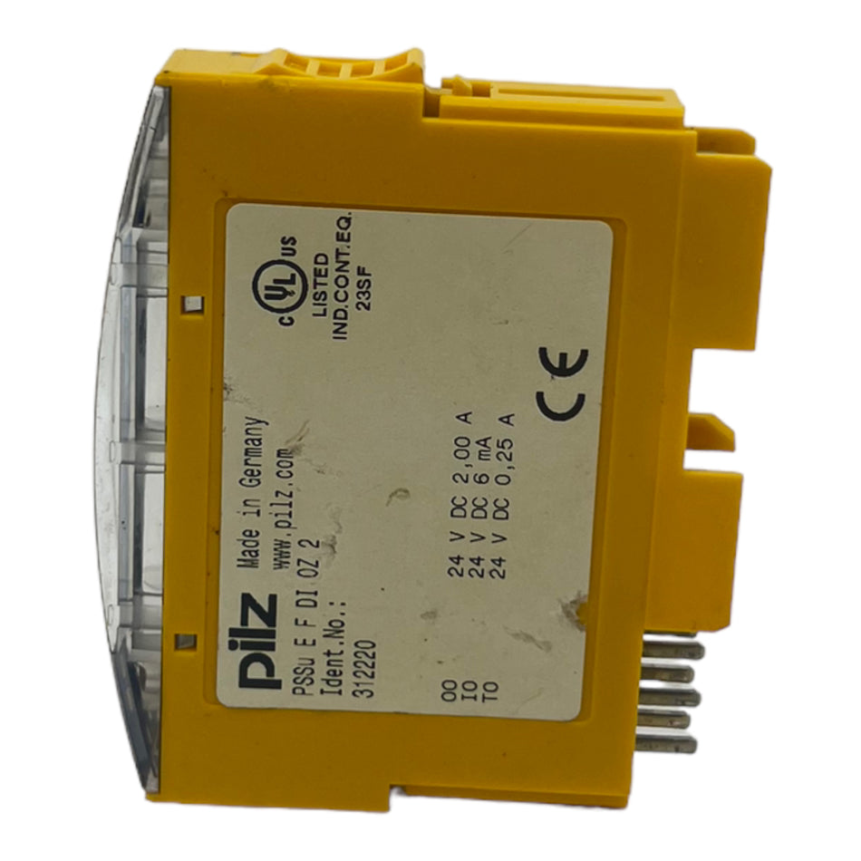 Pilz PSSuEFDIOZ2 Elektronikmodul 312220 24V DC 2,00A 24V DC 6mA 24V DC 0,25A