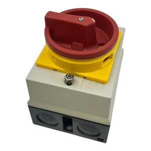 Moeller T0-2-1/I/SVB main switch 12A AC-21 220/240V AC-3 3kW IP65 3-pin.