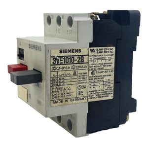 Siemens 3VE1010-2B circuit breaker 0.1-0.16A 