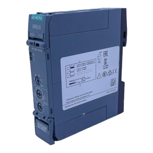 Siemens 3RP2505-1BW30 time relay 12-240VAC/DC 2-pole changeover contact 5A DIN rail 