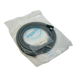 Festo 159422 connecting cable 0 to 60V AC/DC 4.0A P65, IP68 3-pin Pack of 2. 