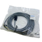 Festo KMEB-1-24-5-LED plug connector cable 151689 24V DC 3-pin 5m ø5.2mm IP65
