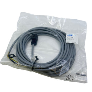 Festo KMEB-1-24-5-LED plug connector cable 151689 24V DC 3-pin 5m ø5.2mm IP65