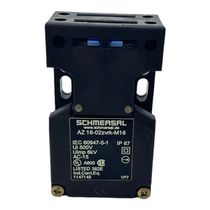 Schmersal AZ16-02ZVR position switch AC-15 Ui:500V Uimp:6kV IP67 switch 