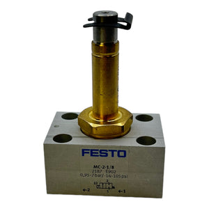 Festo MC-2-1/8 solenoid valve 2187 -0.95 to 7bar IP65 non-reversible valve