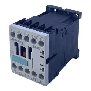 Siemens 3RT1016-1BB41 power contactor 24V DC 50/60Hz 1S/1NC 400V AC 4kW Pack of: 2 pieces. 