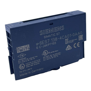 Siemens 6ES7138-4CA01-0AA0 Powermodul PM-E für ET 200S; DC 24V mit Diagnose DC24