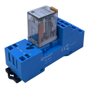 Finder 55.34.8.024.0054 base relay +94.54.1 250V 7A relay pack: 5 pieces.