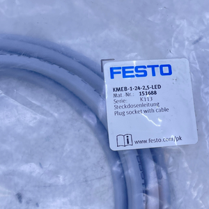 Festo KMEB-1-24-2,5-LED Steckdosenleitung 151688 24V DC