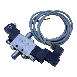 Festo MEH-5/3G-1/8-SB solenoid valve 173142 for industrial use 24V DC