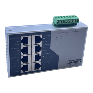 Phoenix Contact FL Switch SF 8TX 2832771 for industrial use 24V DC 240mA
