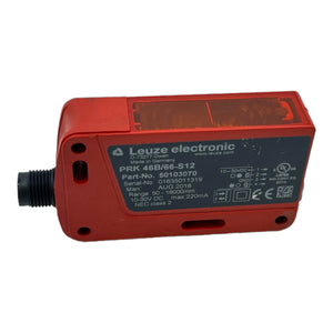 Leuze PRK46B/66-S12 Reflexionslichtschranke für industriellen Einsatz 10-30V DC