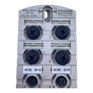 Murr Elektronik MVK+MPNIO DI8 DI8 55268 Compact module for industrial use