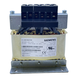 Siemens 6SL3203-0CE21-8AA0 Netzdrossel 380-480V 47-63Hz Line Reactor