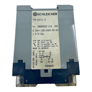 Schleicher KZT11D time relay Schleicher KZT11D time relay Schleicher KZT11D KZT1
