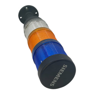 Siemens 8WD4408-0AD Blau Orange Weiß Signalsäule Siemens 8WD4408-0AD Signalsäule