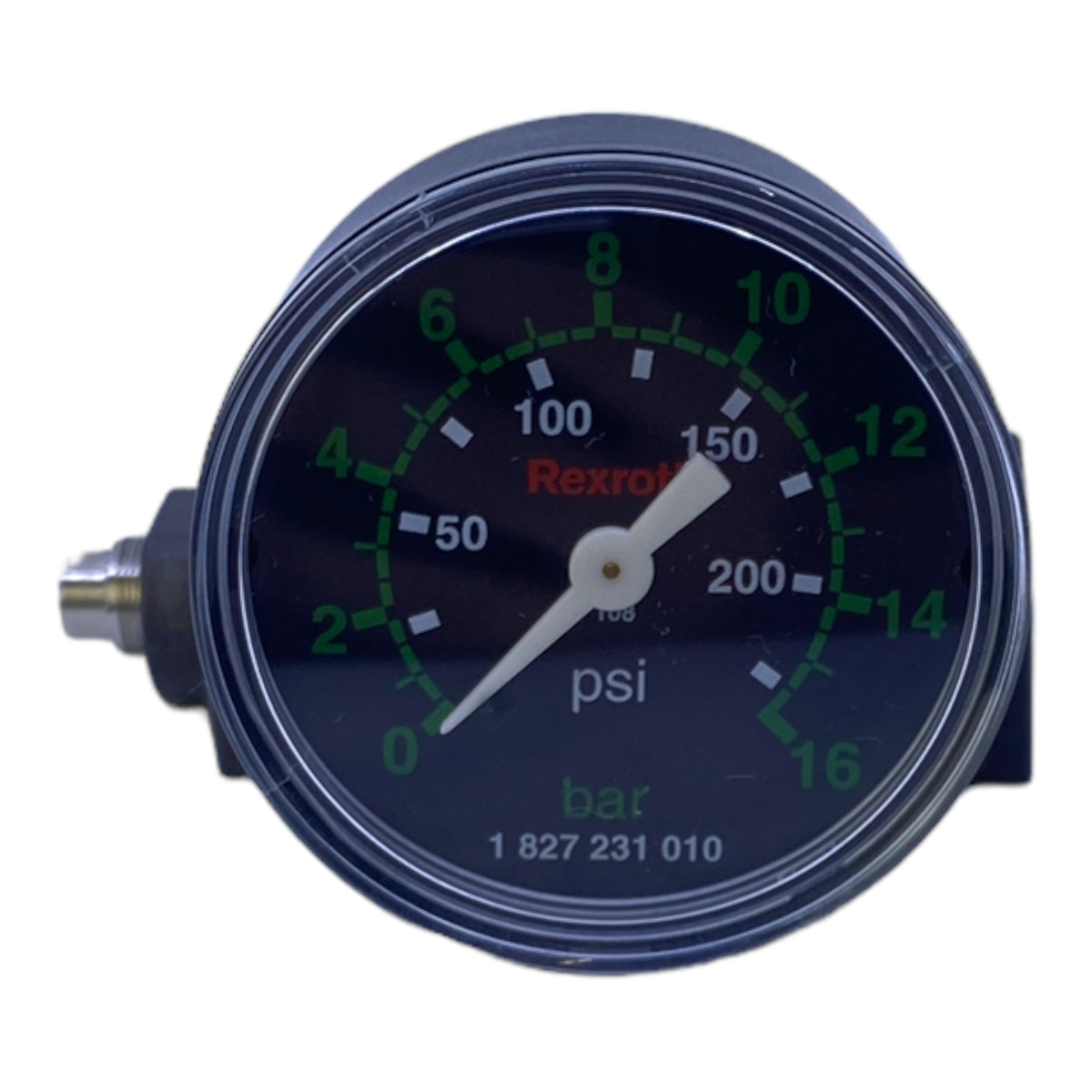 Rexroth MS 2 A 1/100-4/1 Glyzeringefülltes Manometer max 160 bar, 101.27 Rexroth MS 2 A 1/100-4/1 Glyzeringefülltes Manometer max 160 bar, 101.27