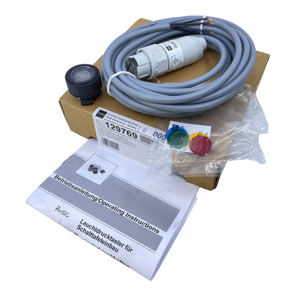 Stahl 129769  LED-Leuchtdrucktaster für Schalttafeleinbau 400-500V AC 110V DC