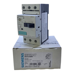 Siemens 3RV1011-0HA10 motor protection switch 0.55-0.8A 50Hz 3-pole 