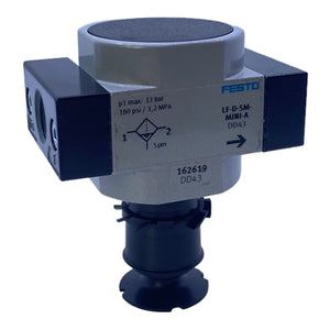 Festo LF-D-5M-MINI-A filter 162619 12 bar