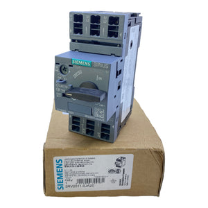 Siemens 3RV2011-0JA20 circuit breaker 690V AC 1A 3-pole 