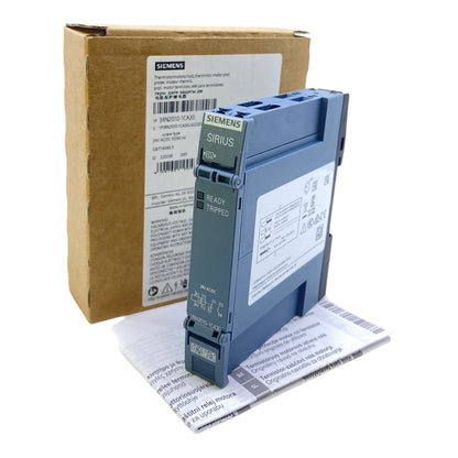 Siemens 3RN2010-1CA30 monitoring relay 1-pole changeover contact 24V AC/DC 50/60 Hz 