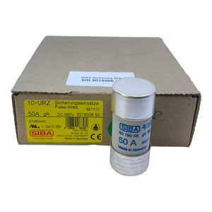 SIBA 5019006.50 fuse 660V DC 50A 30kA VE:10PCS 