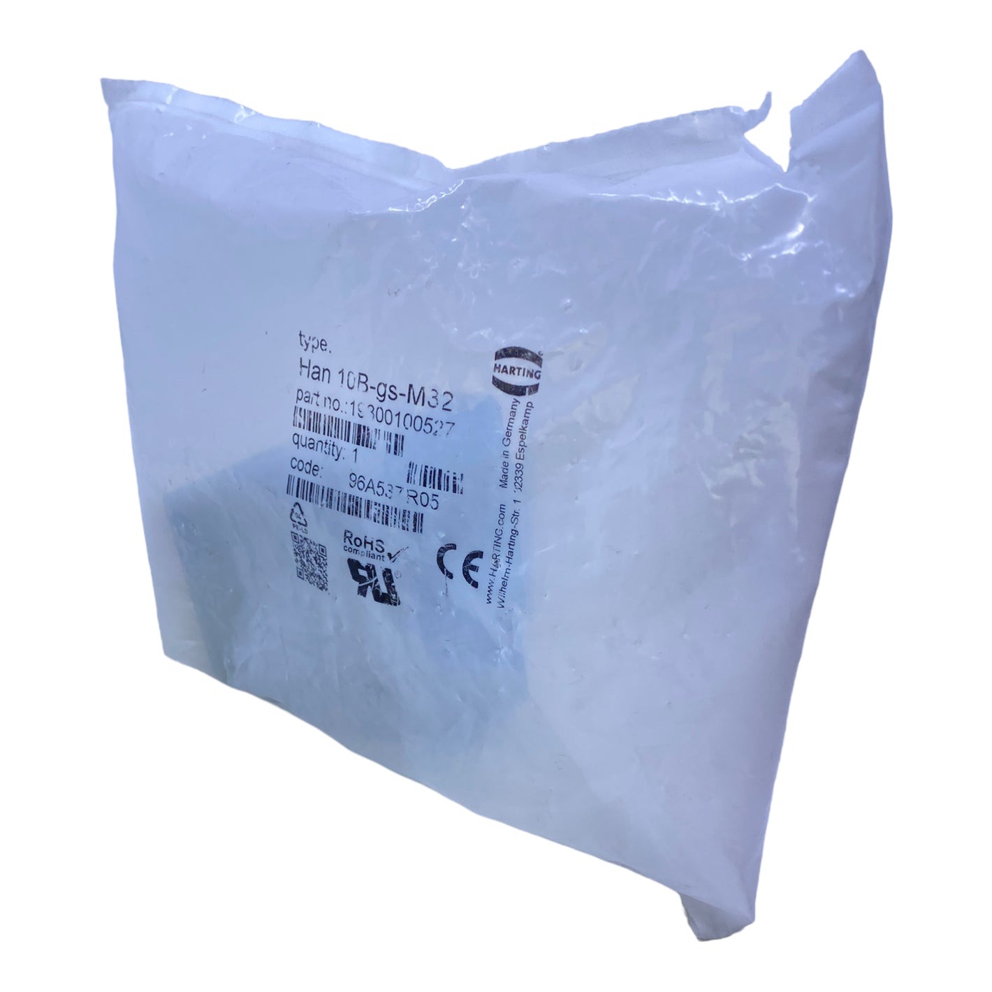 Harting Han10B-gs-M32 hood 