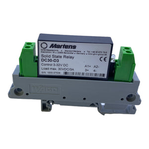 Martens DC30-D3 Sicherung + Sockel 30V DC 3A