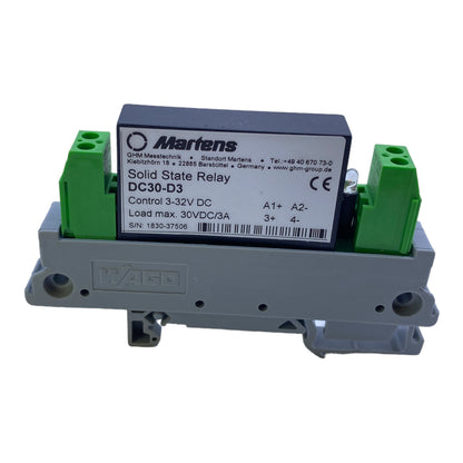 Martens DC30-D3 fuse + socket 30V DC 3A 