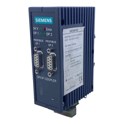 Siemens 6ES7158-0AD00-0XA0 Koppelmodul 24V IP20 90 mA 2W 28,8V  20,4V SIMATIC DP