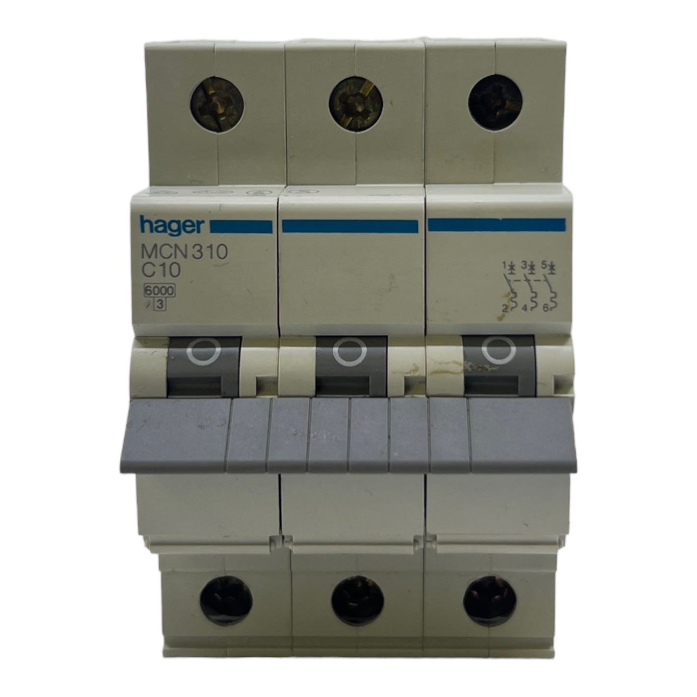 Hager MCN310C10 Leistungsschalter 400V Schutzschalter