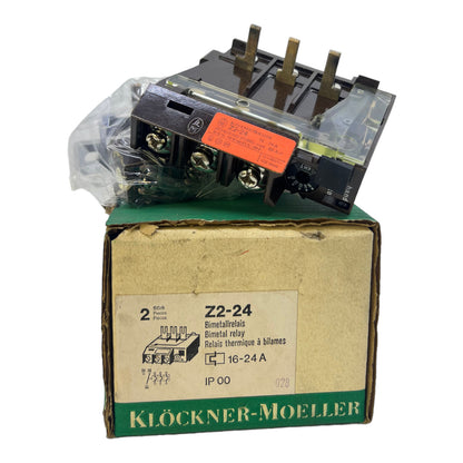 Klöckner Moeller Z2-24 Sicherungsrelais 16-24A VE:2Stk Relais