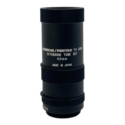 Cosmicar / Pentax TV Lens Extension Tube Set 10/20/40mm 