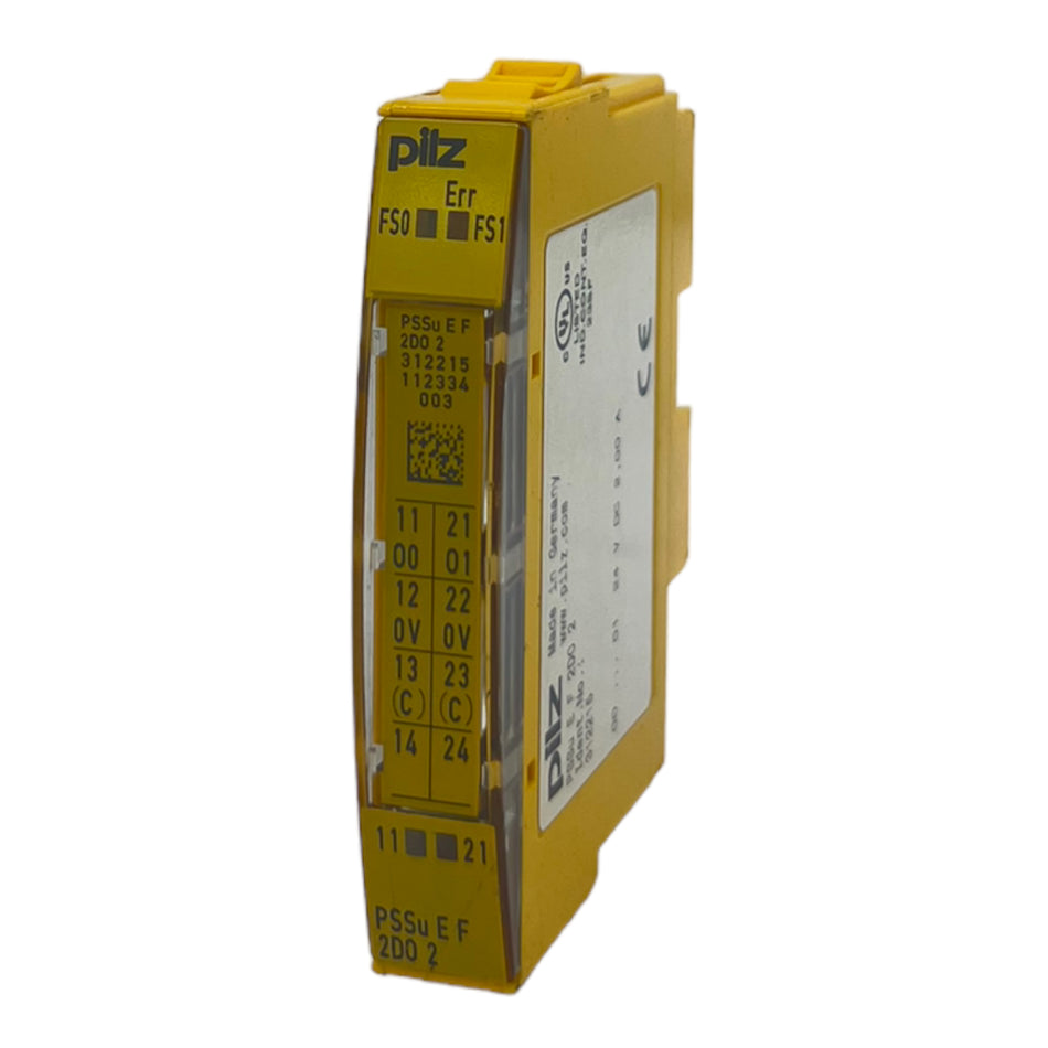 Pilz PSSuEF2D02 Elektronikmodul 312215 24V DC 2,00A Elektronikmodul
