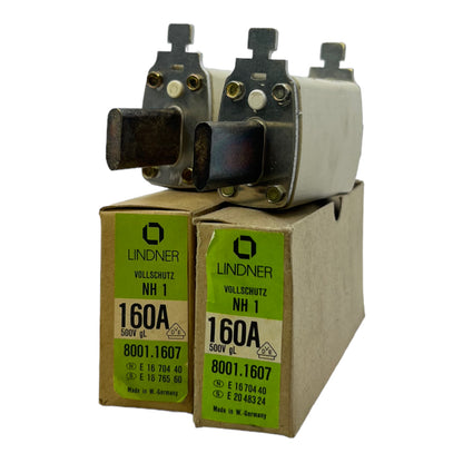 LIDNER 8001.1607 fuse link 500V 160A pack of 2 fuse 