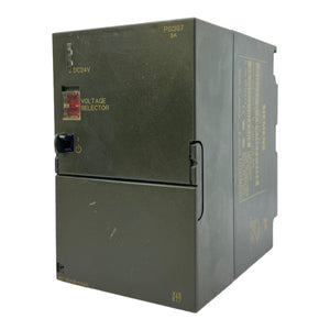 Siemens 6ES7307-1EA00-0AA0 power supply 230V AC/120 24V DC/5A 