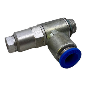 Festo HGL-1/4-QS-10 check valve 530042 pneumatic 0.5 bar...10 bar