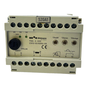 Uhlmann TSG4-V05 Thyistor control unit 230V 4A 50/60Hz Uhlmann control unit 