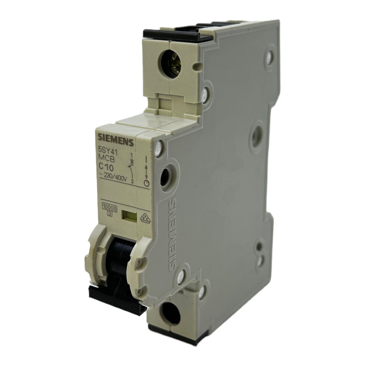 Siemens 5SY4110-7 circuit breaker 10A 230V-400V 1-pole IP20 5kA 