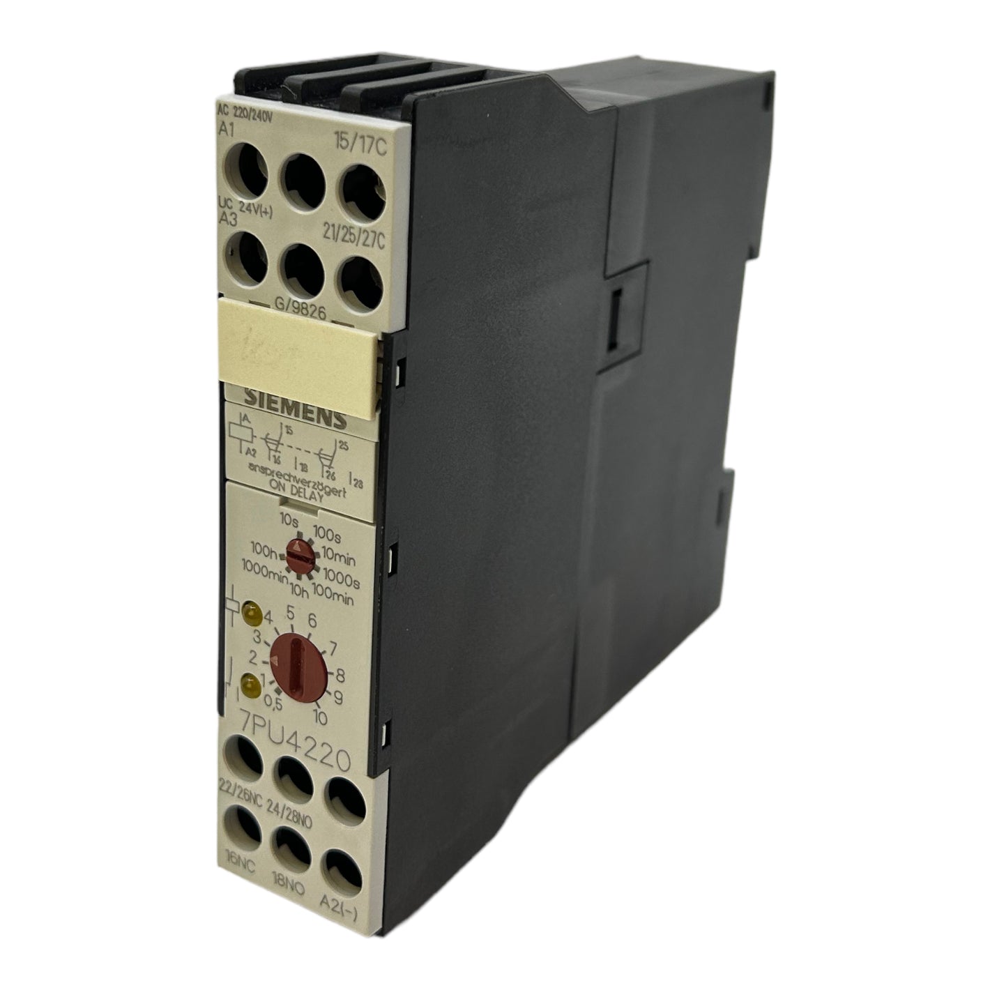 Siemens 7PU4220-2BN20 multifunctional time relay AC 220/240V 50/60HZ Siemens