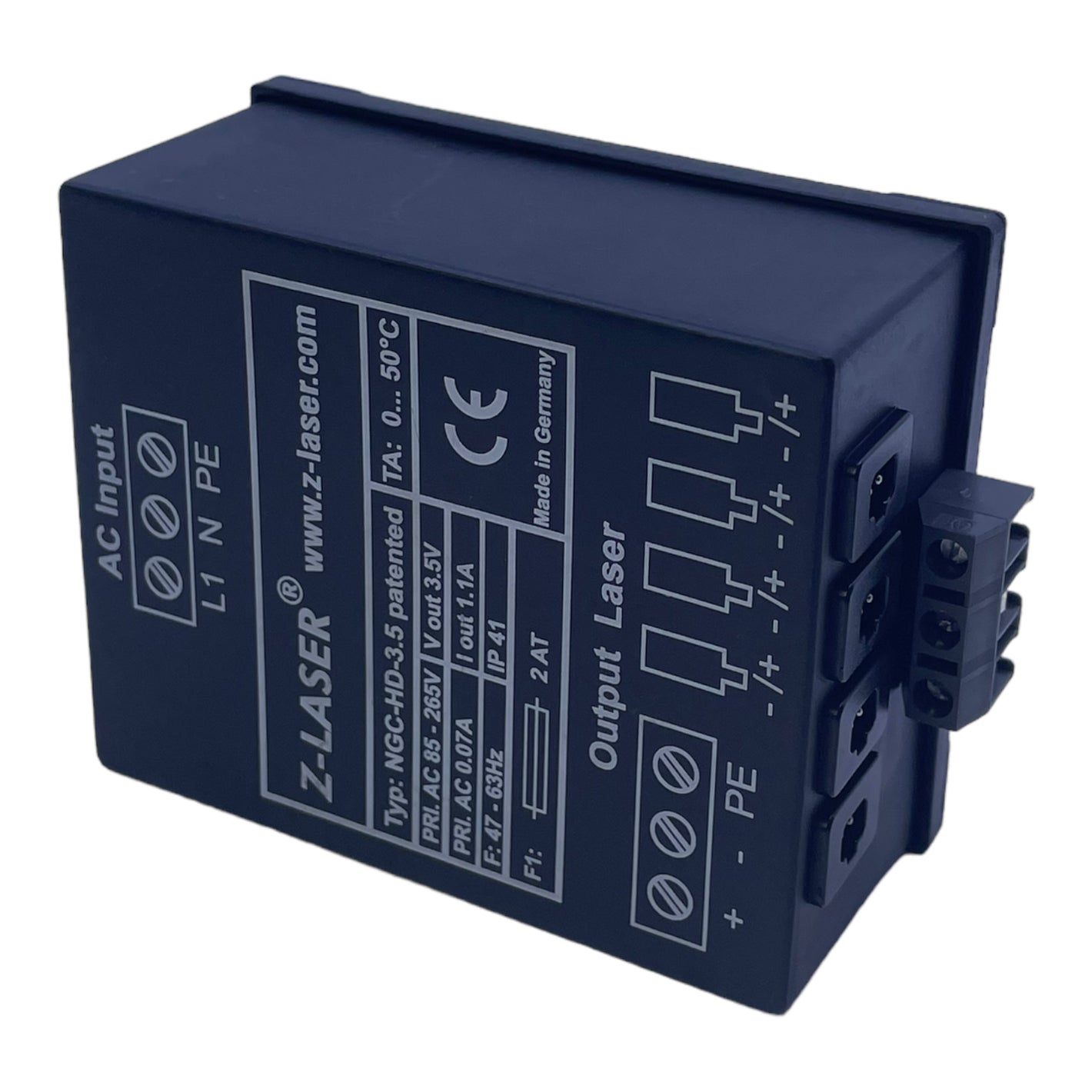 Z-Laser NGC-HD-3.5 Modul 85-265VAC 0.07A 47-63Hz IP41 Modul