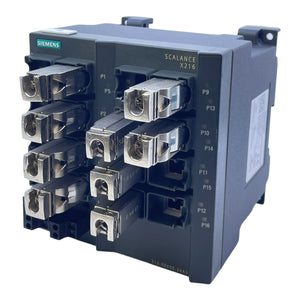 Siemens 6GK5216-0BA00-2AA3 Ethernet-Switch für DIN-Schienen 24V DC 32V DC