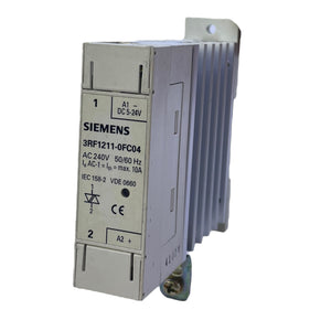 Siemens 3RF1211-0FC04 Halbleiterschütz 5-24V DC 10A 240V AC