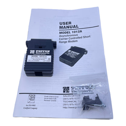 Patton Electronics Co. 1012A Control Modem Asynchronous 