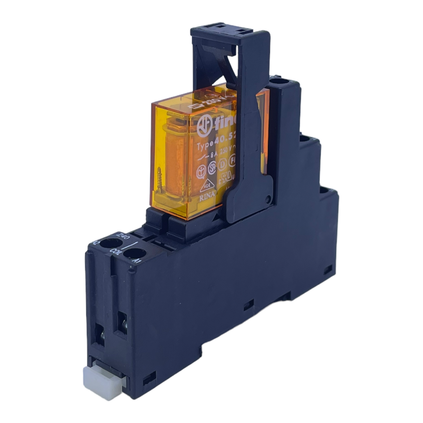 Finder 95.05.5 + 40.52 relay socket with power relay 