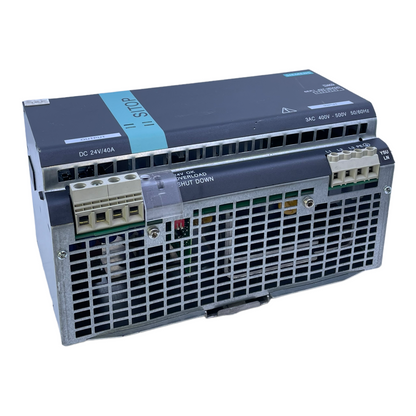 Siemens 6EP1437-3BA00 power supply for industrial use 24V DC 40A