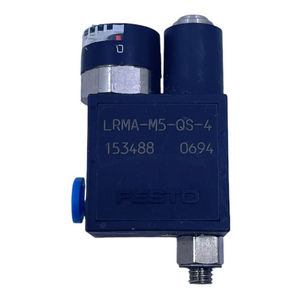 Festo LRMA-M5-QS-4 pressure regulator valve 153488 for industrial use 0-5bar