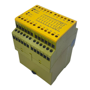 Pilz PZE 9 24VDC 8n/o 1n/c safety relay for industrial use 774150 