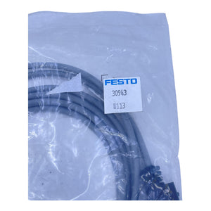 Festo KME-1-24DC-2.5-LED plug socket cable for industrial use 30943 Festo